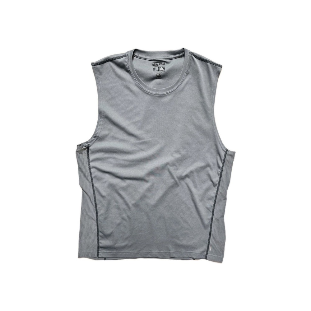 Adidas‎  Stay Cool Men's Tank XL Gray Climalite